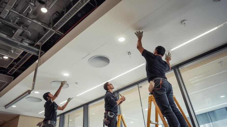 Gypsum False Ceiling Installation Company Dubai