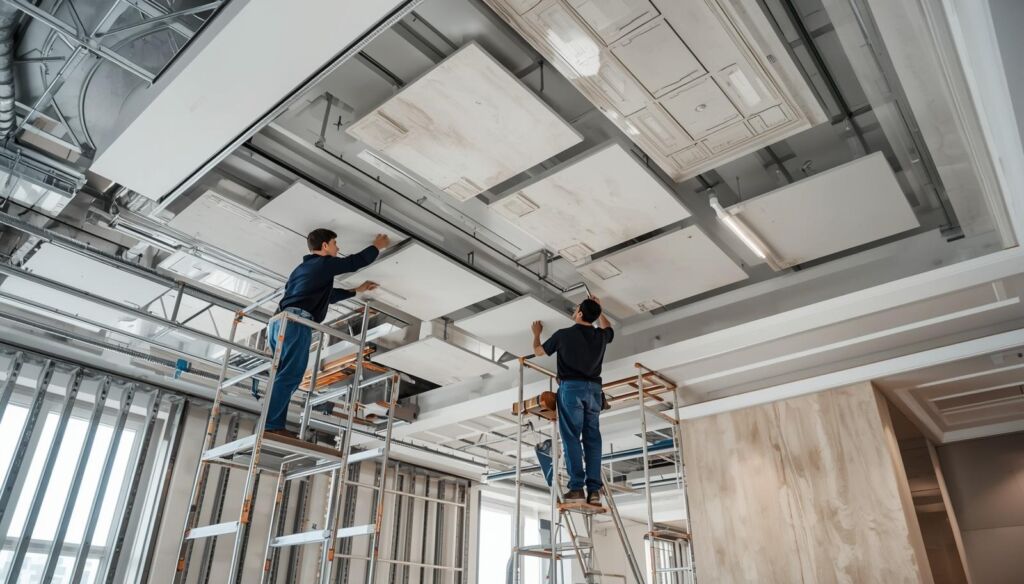 Gypsum False Ceiling Installation Company in Dubai