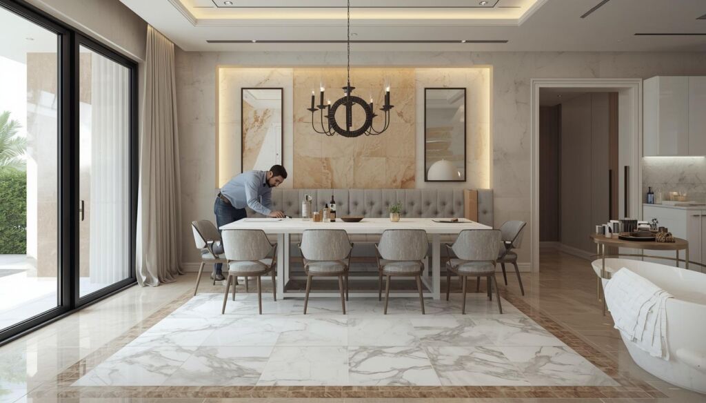 Residential Tile Works UAE - Wavex