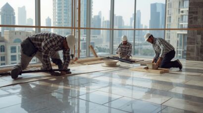 Tile Fixing Contractors in Dubai