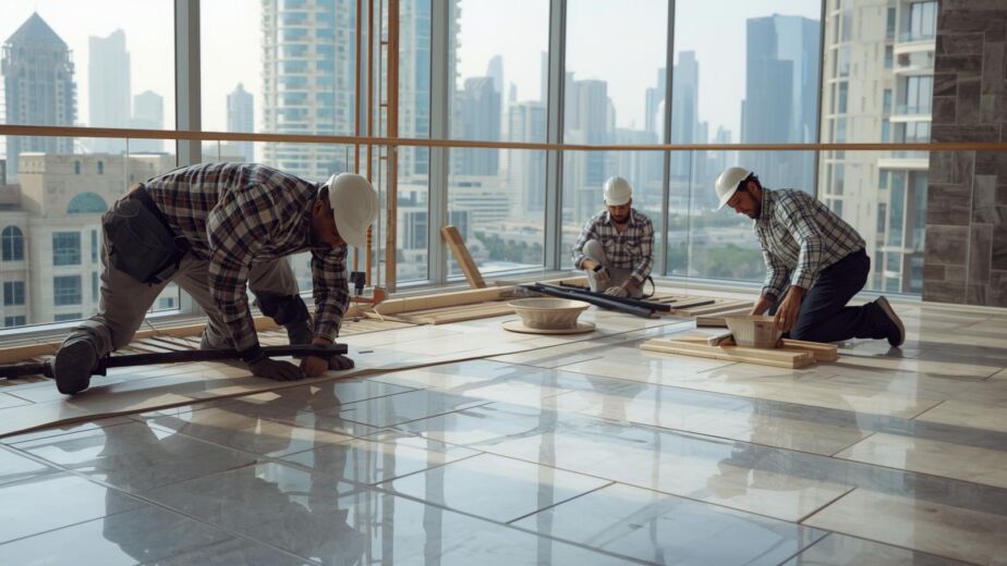Tile Fixing Contractors in Dubai