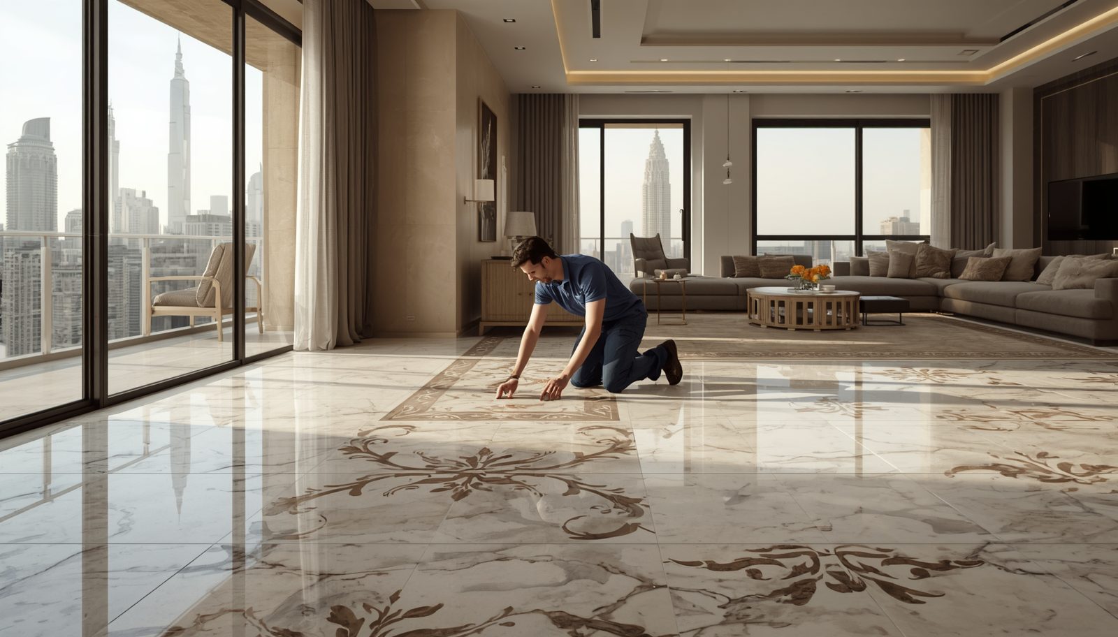 Residential Tile Works UAE -Wavex