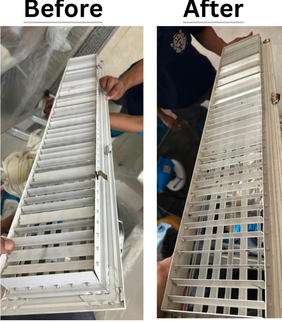 AC duct cleaning project in Al Nahda Dubai