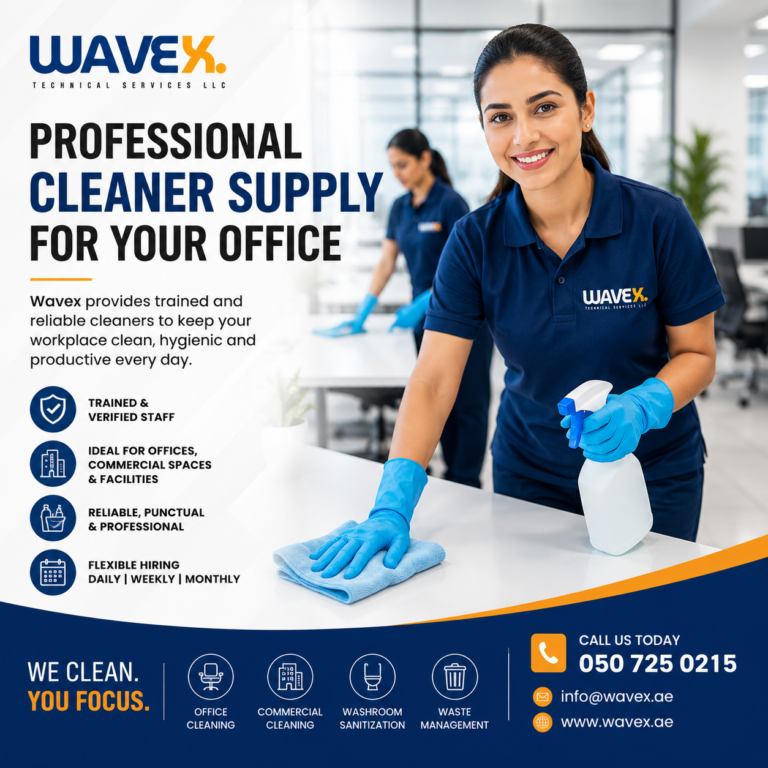 professional cleaner supply dubai