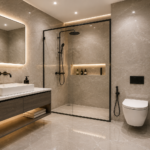 Villa floor tile installation in Dubai