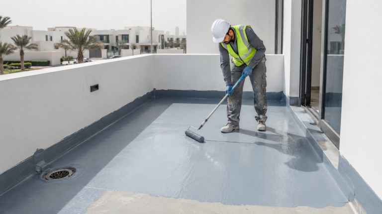 Balcony and terrace waterproofing services in Dubai