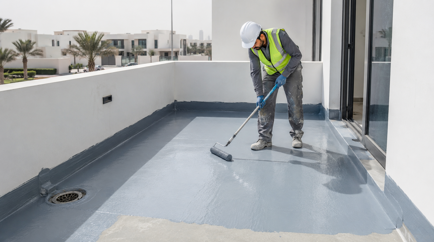 Balcony and terrace waterproofing services in Dubai