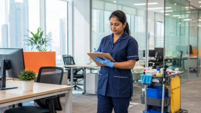 Daily office cleaning tasks in Dubai