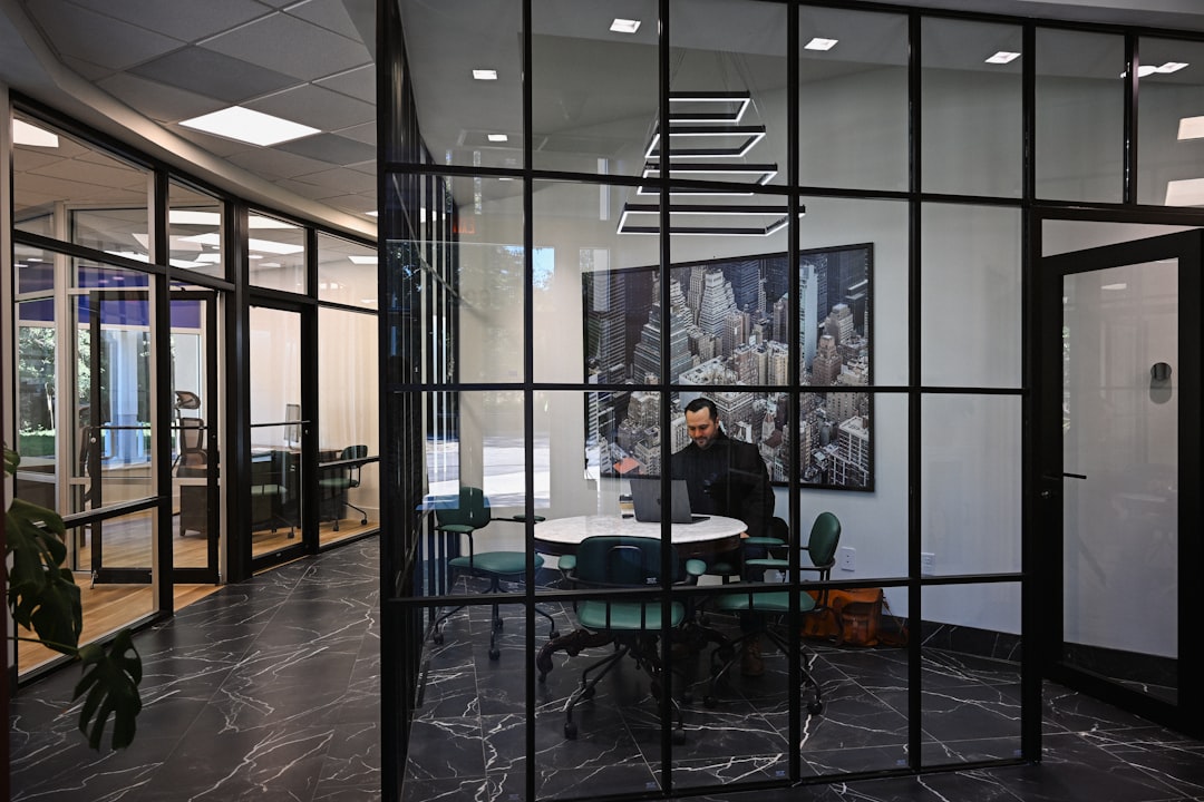 Office boy supporting daily operations in a modern Dubai office